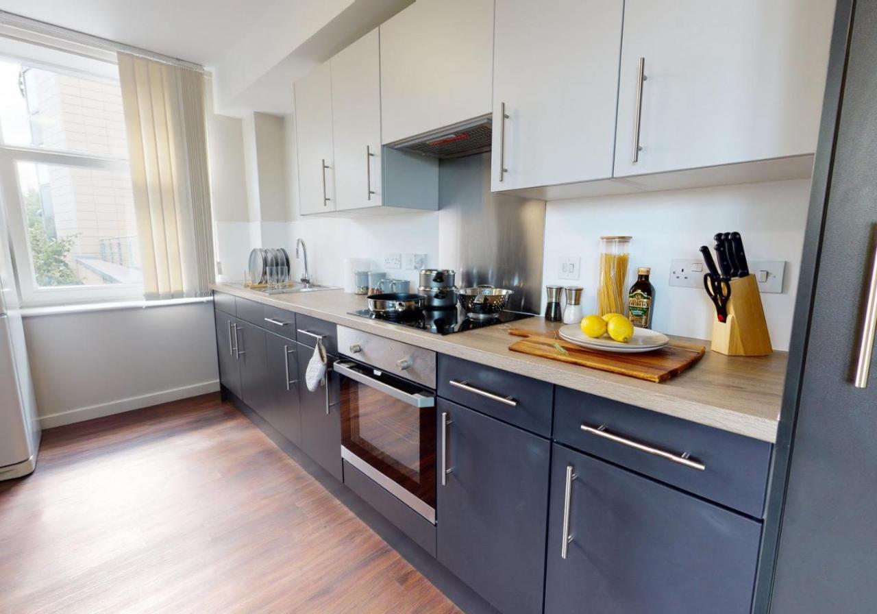 Modern Ensuite Rooms With Shared Kitchen And Living Area At Iq Tufnell House London Luaran gambar